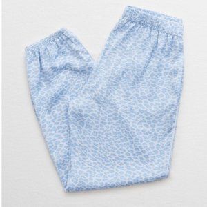 Aerie Satin Cheetah Pajama Pants